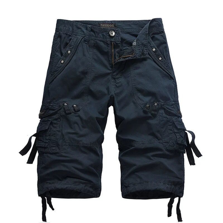 Heinrich | Herren Praktische Multi-Taschen Cargo-Shorts