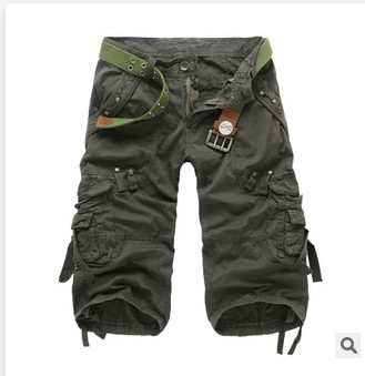 Heinrich | Herren Praktische Multi-Taschen Cargo-Shorts
