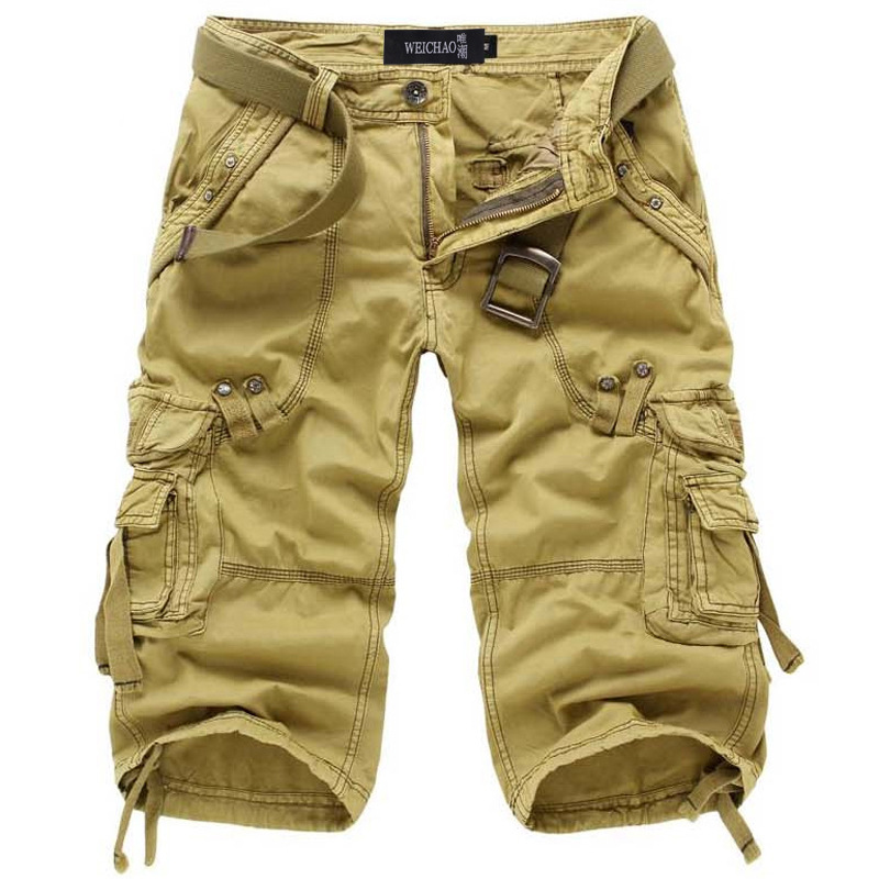 Heinrich | Herren Praktische Multi-Taschen Cargo-Shorts