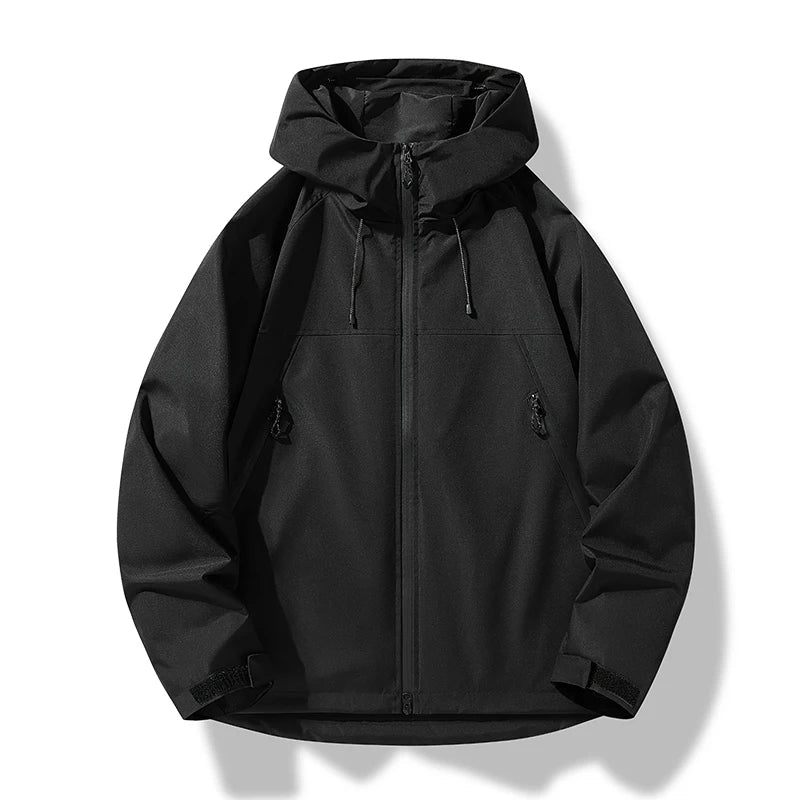Heinrich | Herren Wasserdichte Shell Jacke mit Kapuze