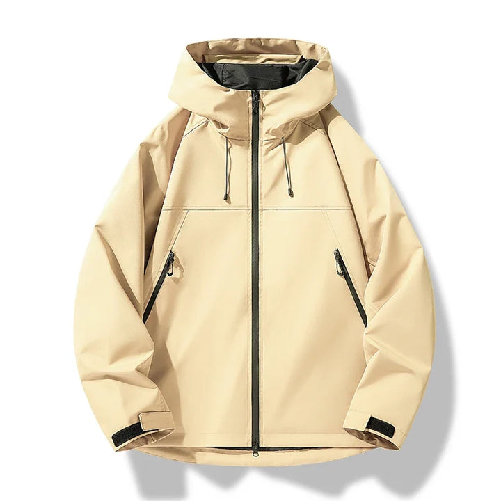 Heinrich | Herren Wasserdichte Shell Jacke mit Kapuze