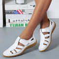 Helena | Damen Orthopädische Komfort Sandalen mit Klett