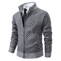 Hendrik | Herren stilvolle Strickjacke mit Zipper