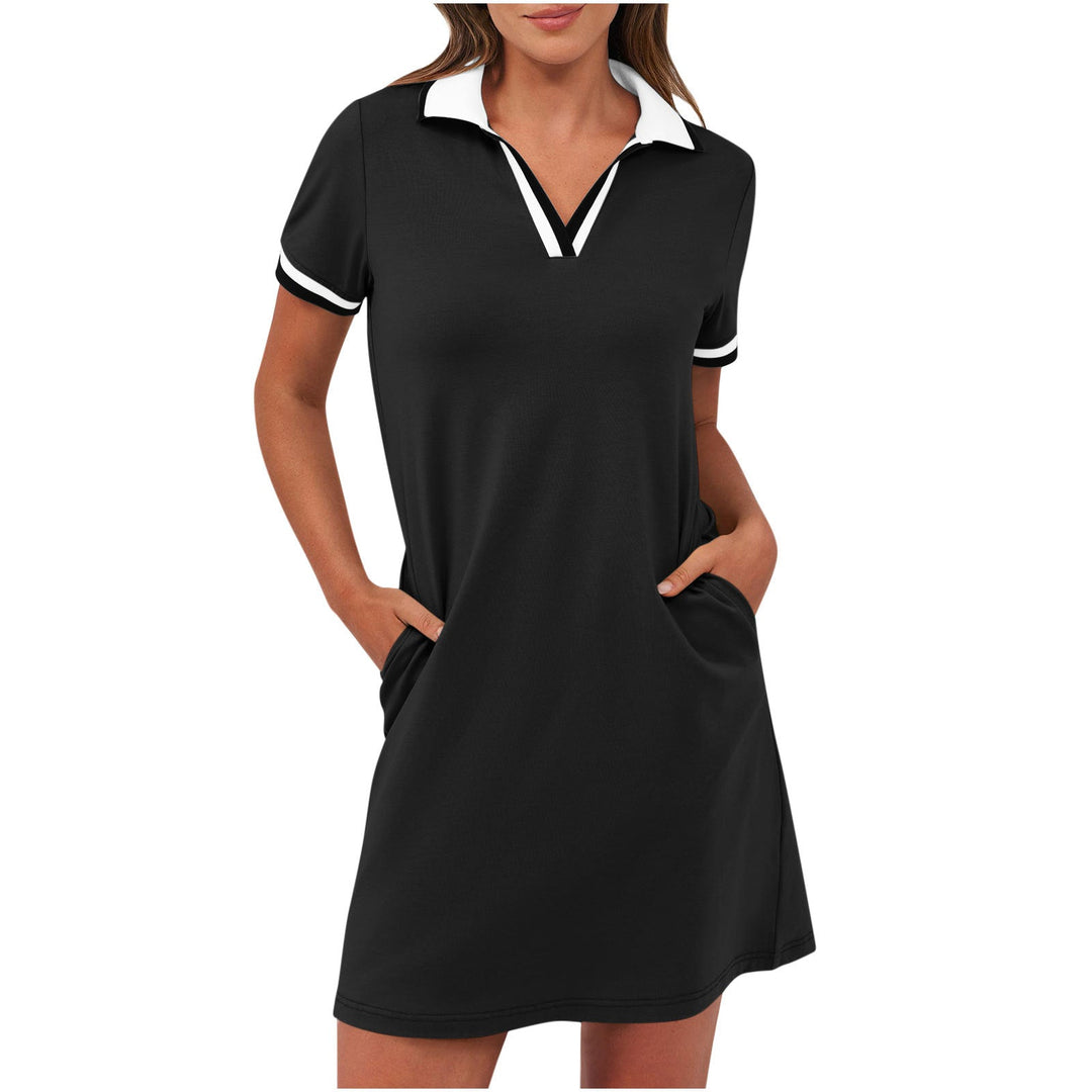 Ilarie | Sportliches Polokleid mit Taschen