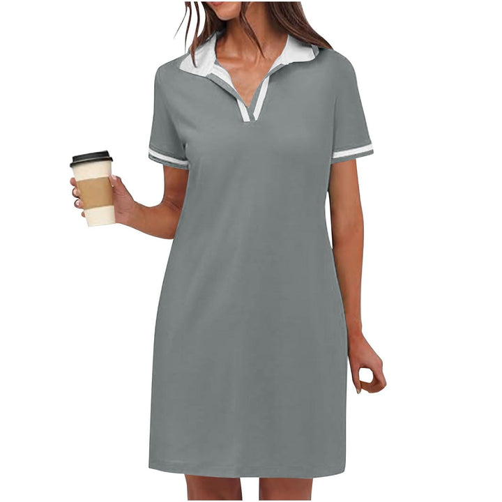 Ilarie | Sportliches Polokleid mit Taschen