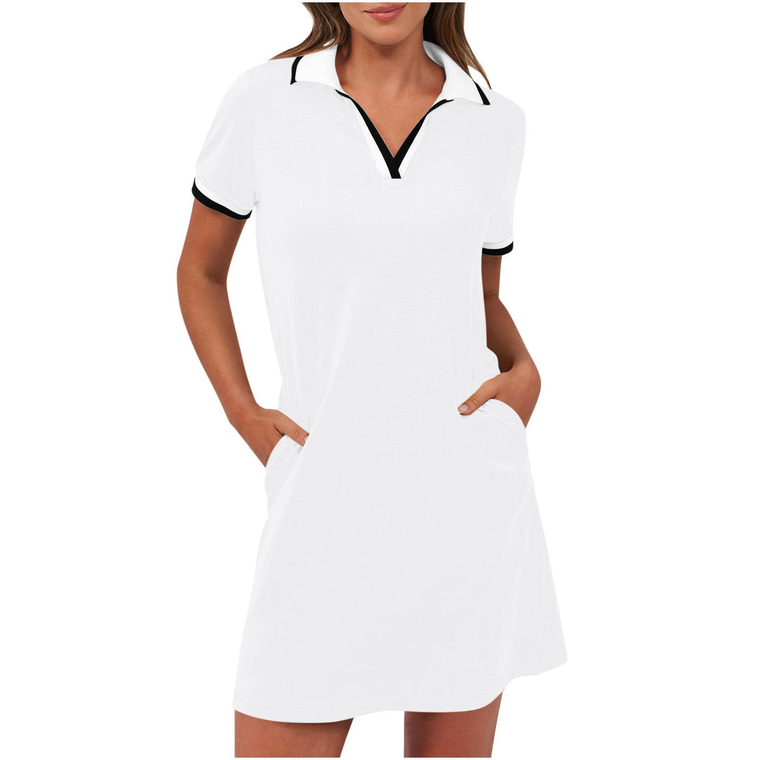 Ilarie | Sportliches Polokleid mit Taschen