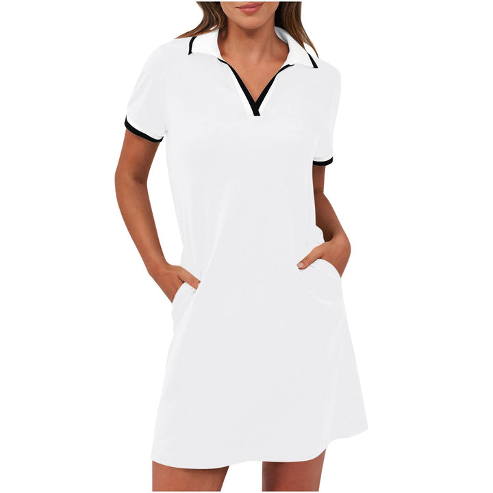 Ilarie | Sportliches Polokleid mit Taschen