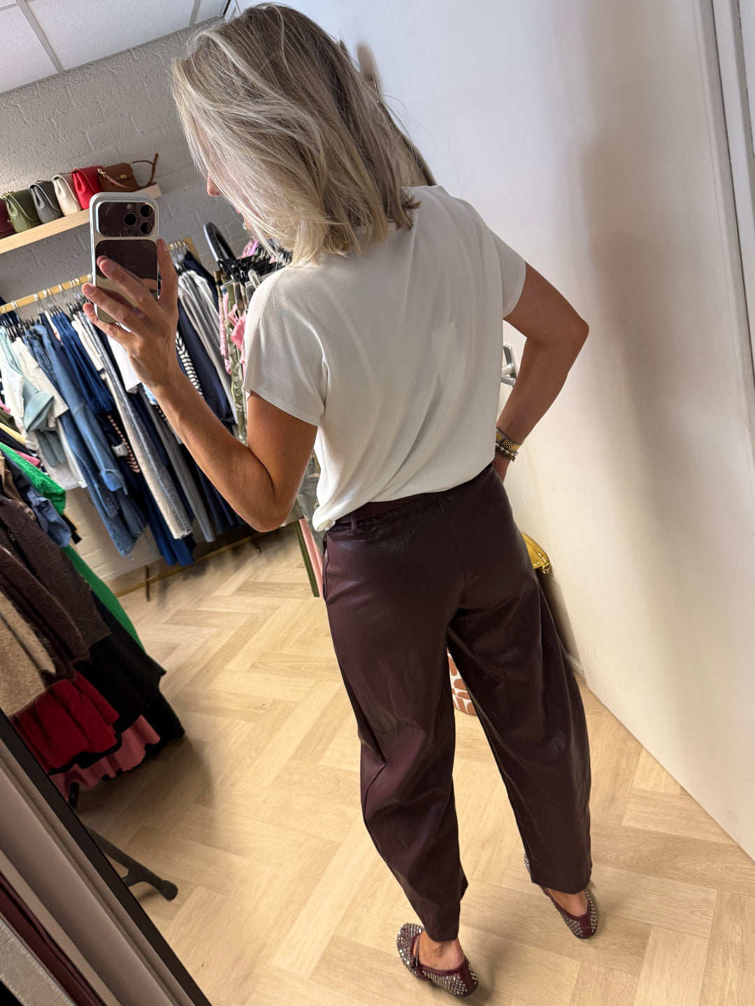 Ilka Ballonhose – Gummizugbund hinten und schmal zulaufendes Bein