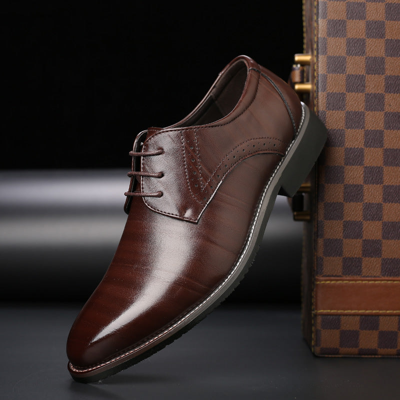 Victor | Herren Elegante Brogue Schnürschuhe