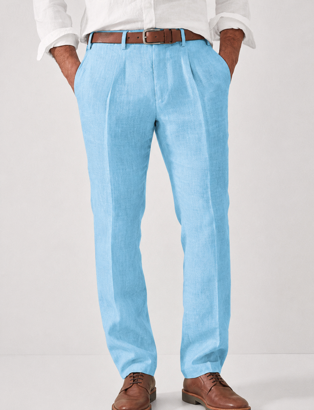 Jero | Herren Elegante Freizeithose Schmale Passform