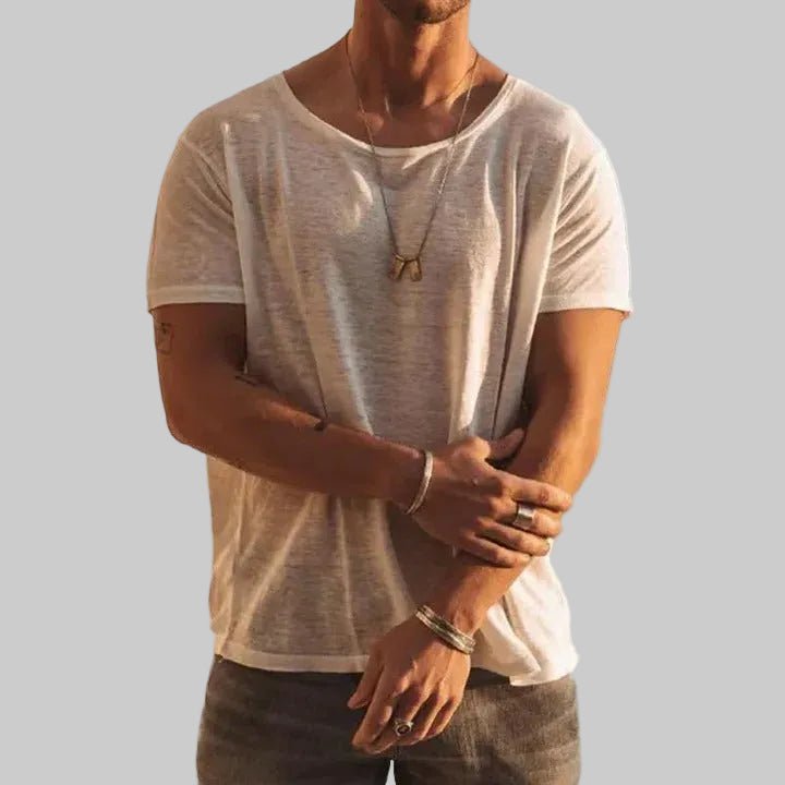 Jörg | Herren Basic T-Shirt aus reiner Baumwolle