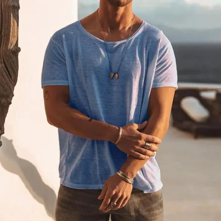 Jörg | Herren Basic T-Shirt aus reiner Baumwolle