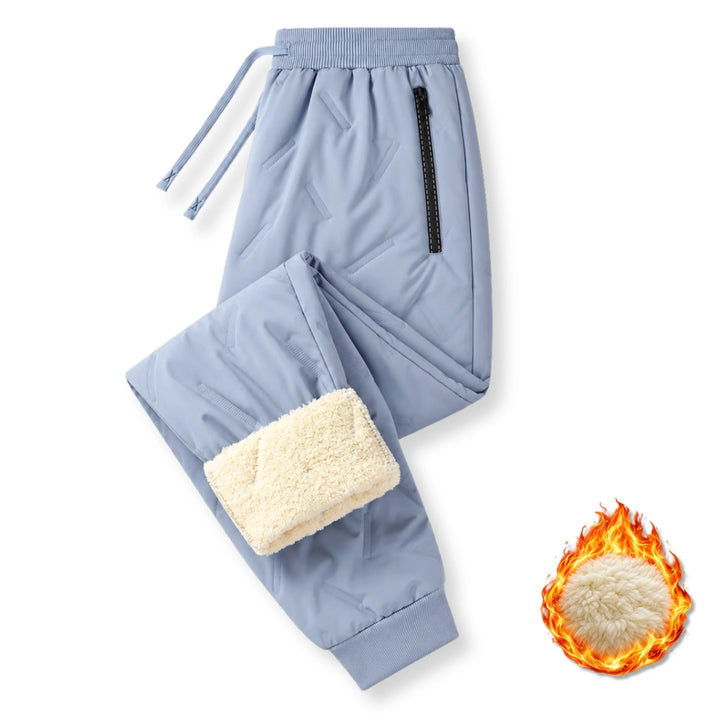 Jola Damen gefütterte Outdoor-Hose mit sportlicher Silhouette – Hellblau