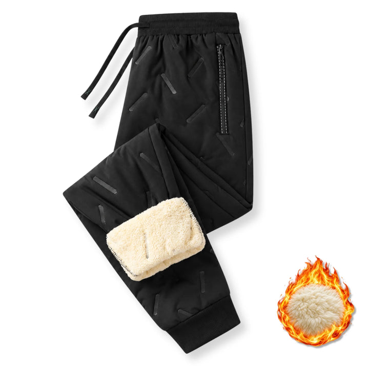 Jola Damen gefütterte Outdoor-Hose mit sportlicher Silhouette – Schwarz