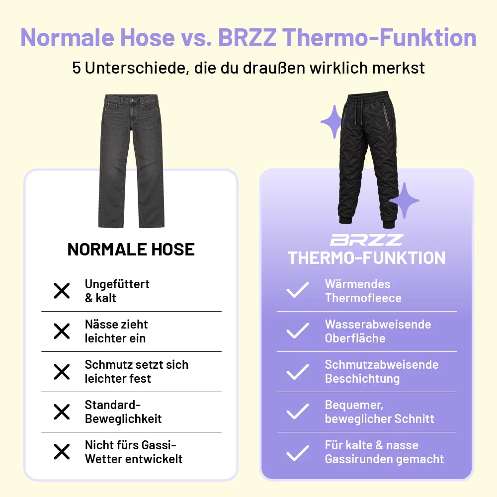 Jola Damen gefütterte Outdoor-Hose mit sportlicher Silhouette
