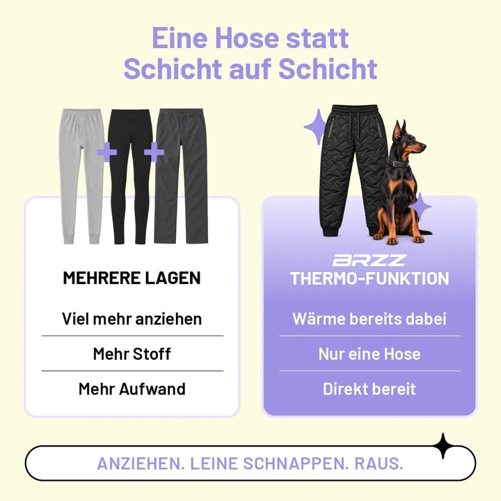 Jola Damen gefütterte Outdoor-Hose mit sportlicher Silhouette