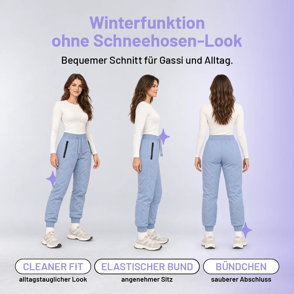 Jola Damen gefütterte Outdoor-Hose mit sportlicher Silhouette