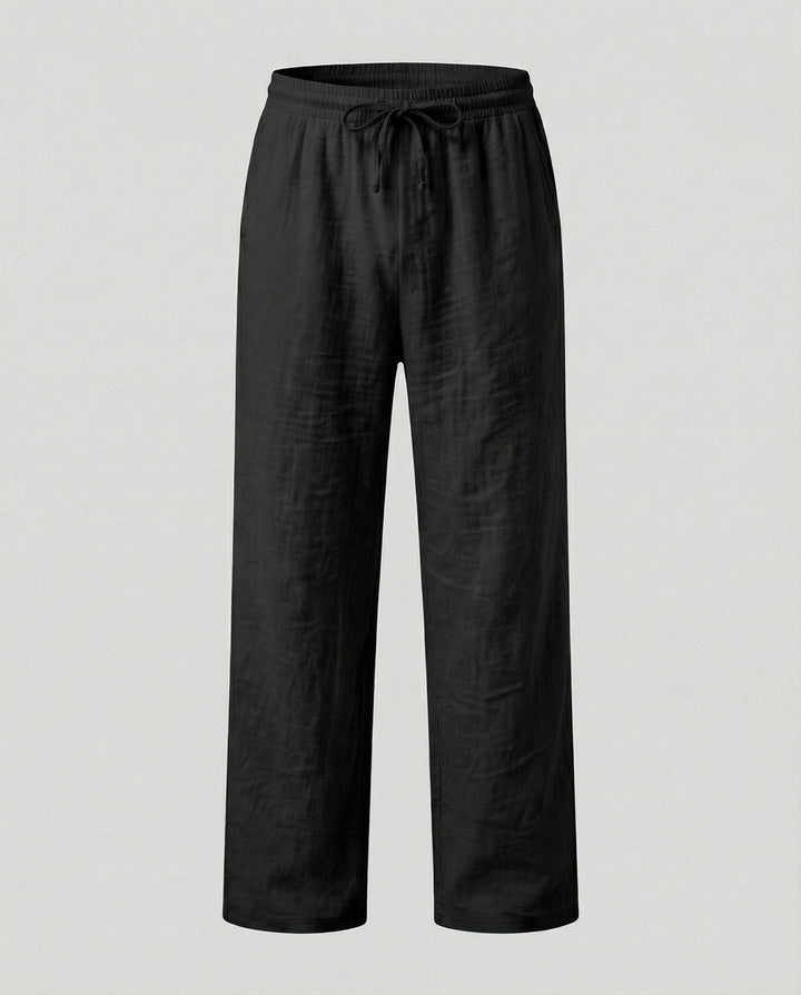 Jonas | Herren Lässige Leinenhose Loose Fit