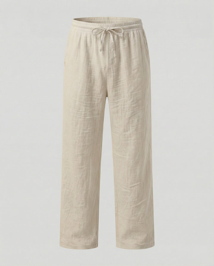 Jonas | Herren Lässige Leinenhose Loose Fit