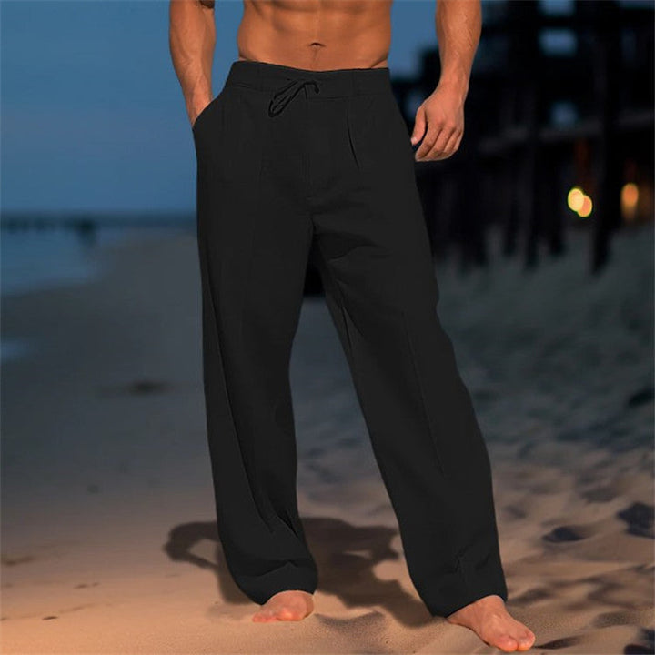 Jürgen | Herren Lockere Hose mit Kordelzug