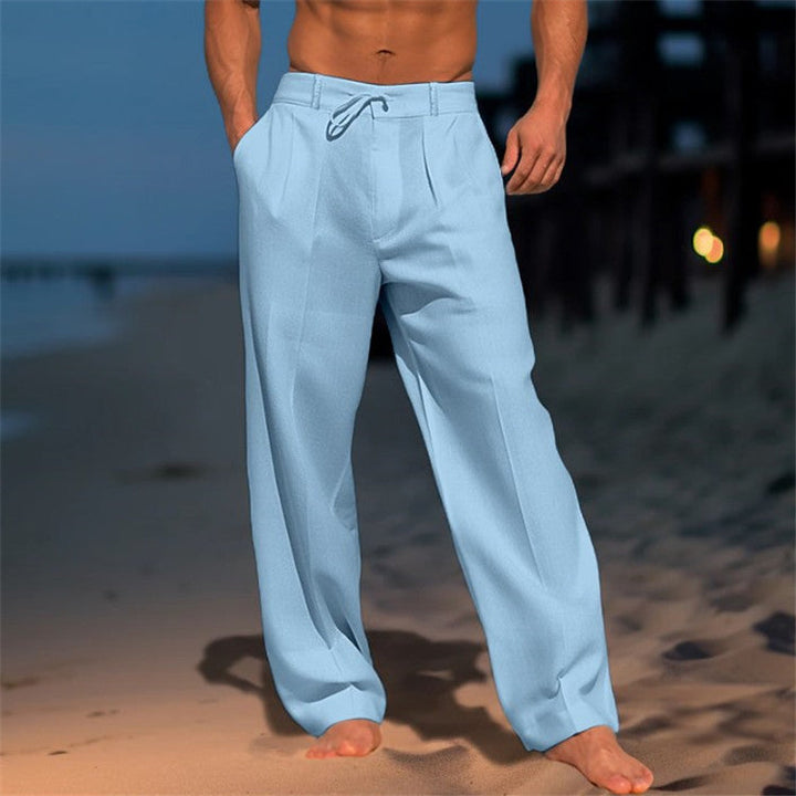 Jürgen | Herren Lockere Hose mit Kordelzug