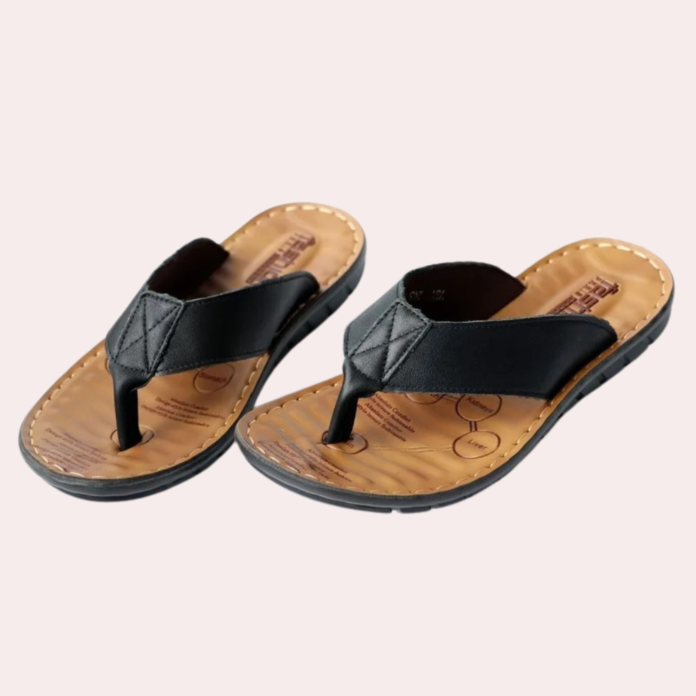 Julius | Herren bequeme sommerliche Slipper