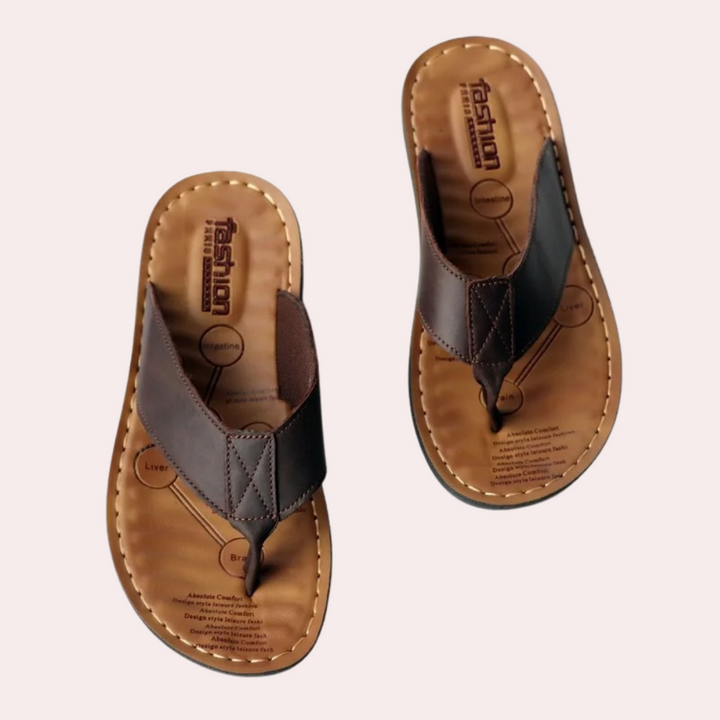 Julius | Herren bequeme sommerliche Slipper