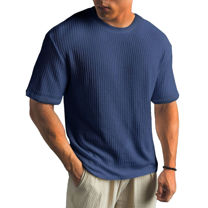 Julius | Herren T-Shirt in Struktur-Optik