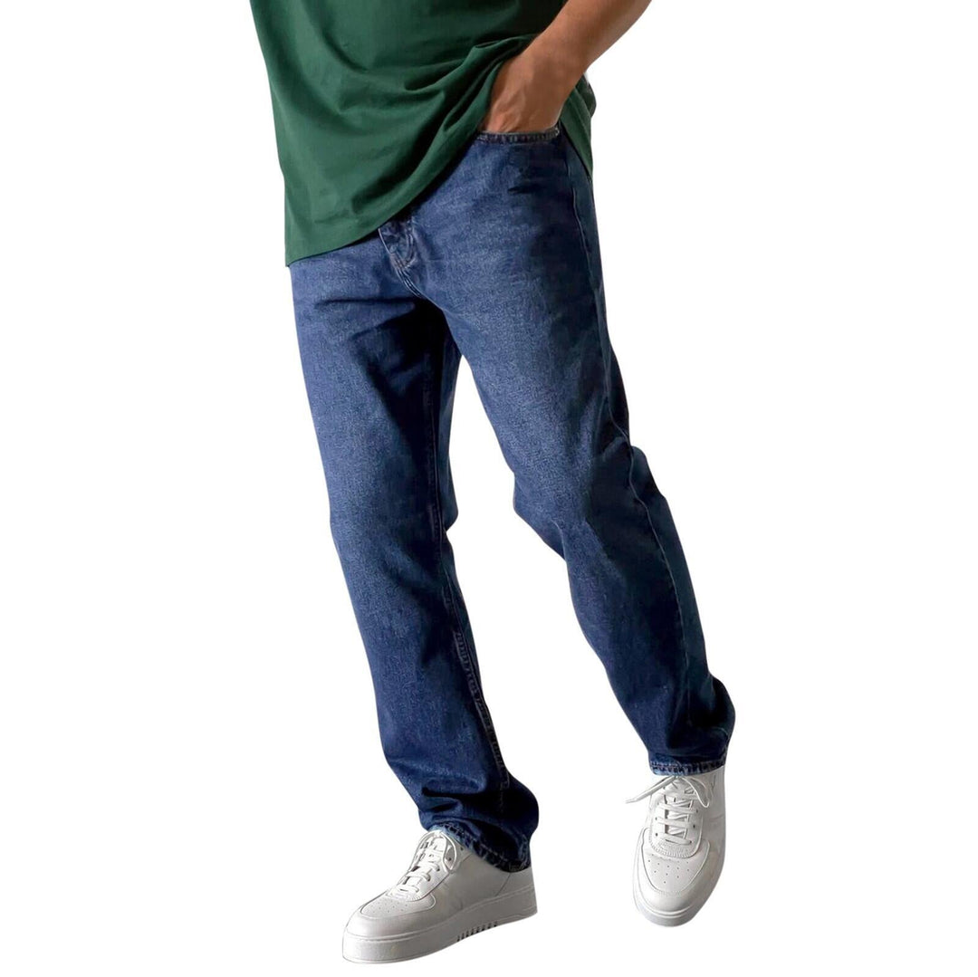 Kai | Herren Lockere Straight-Leg Jeans