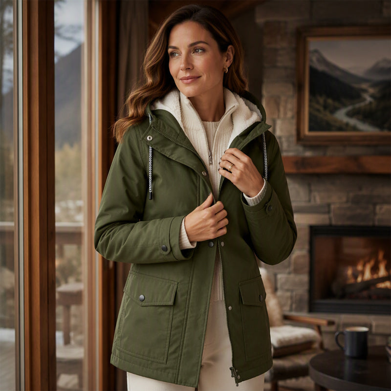 Kaja Gefütterte Kapuzenjacke für Damen – Sportlicher Look für jeden Tag