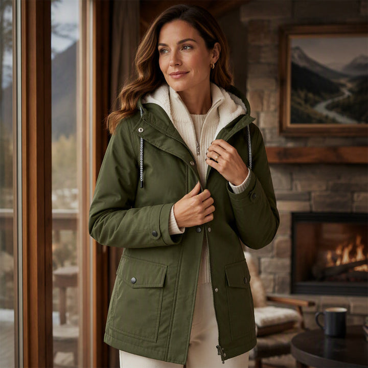 Kaja Gefütterte Kapuzenjacke für Damen – Sportlicher Look für jeden Tag