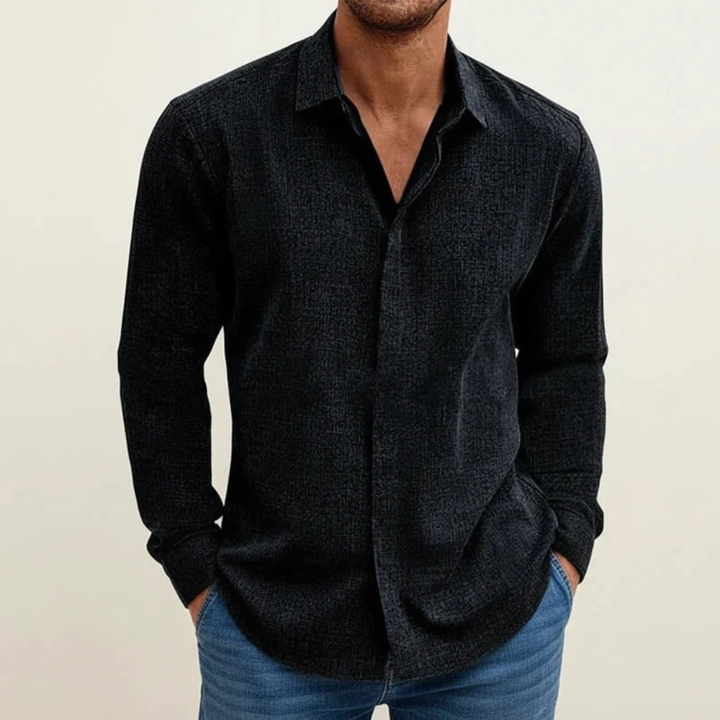 Karl | Herren Legeres Langarmhemd