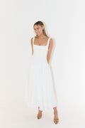 Kerstin | Damen Elegantes A-Linien Midikleid