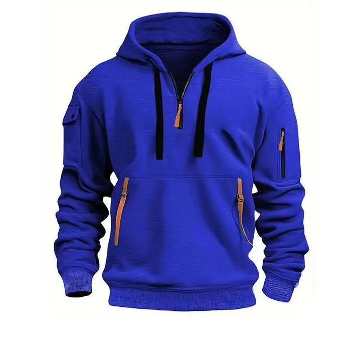 Kilian | Herren Kapuzenpullover mit Reißverschlusstaschen