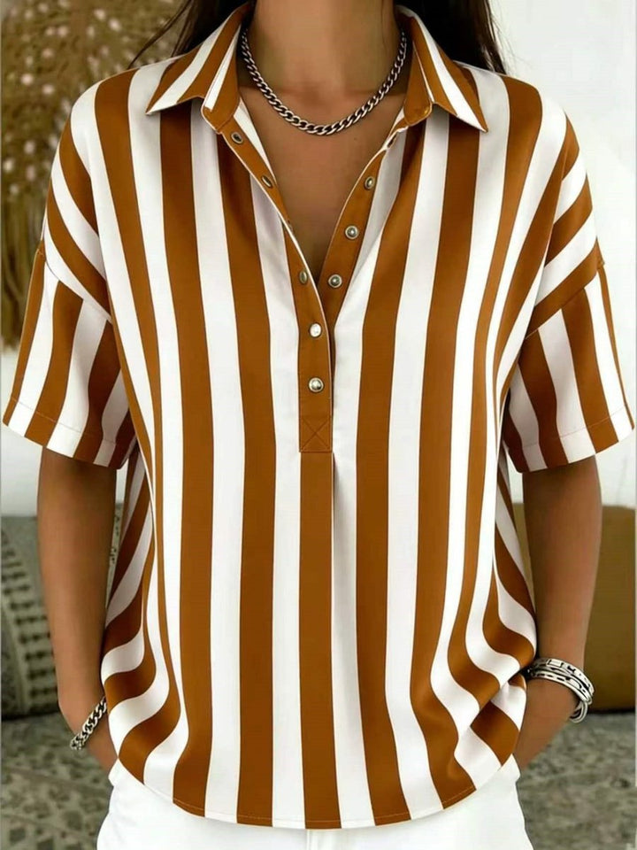 Kirra | Sportliche Polokragen Bluse