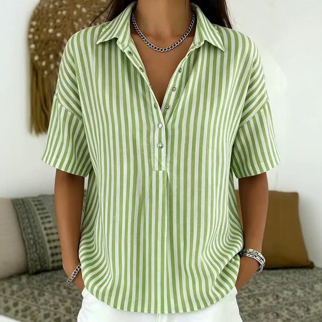 Kirra | Sportliche Polokragen Bluse