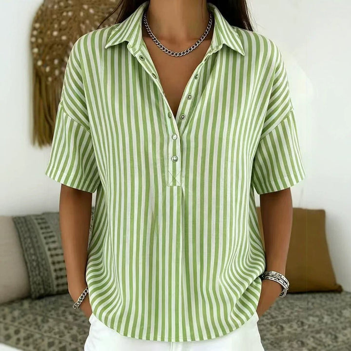 Kirra | Sportliche Polokragen Bluse