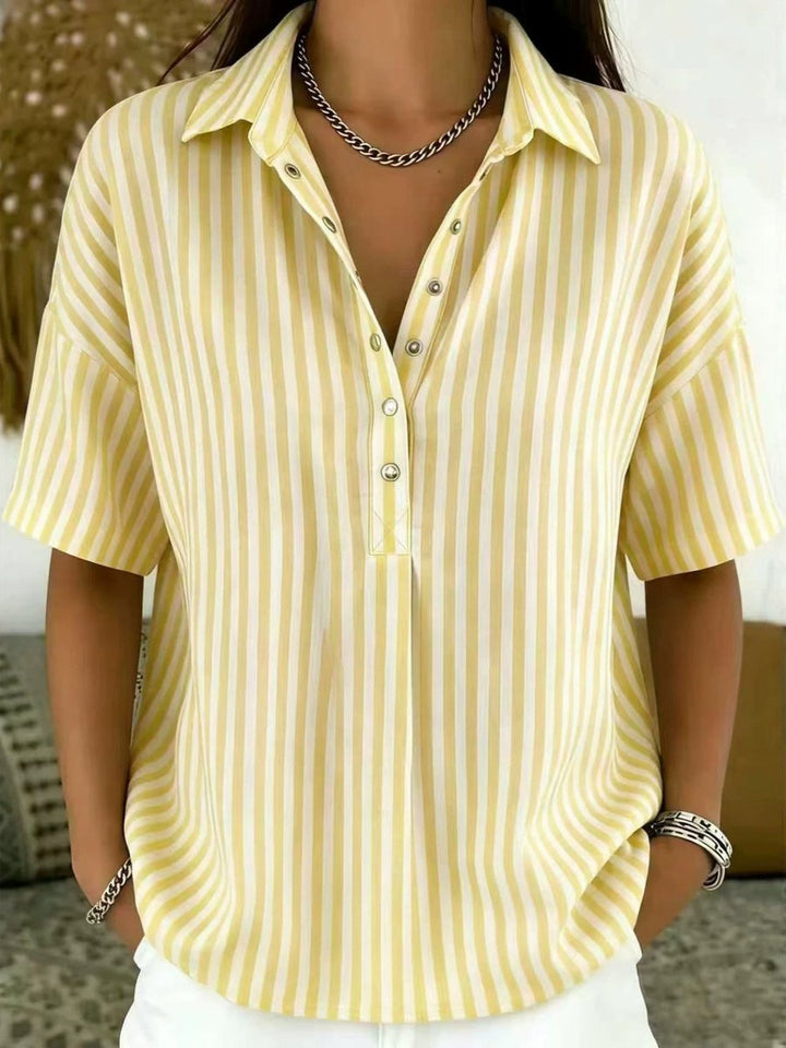 Kirra | Sportliche Polokragen Bluse