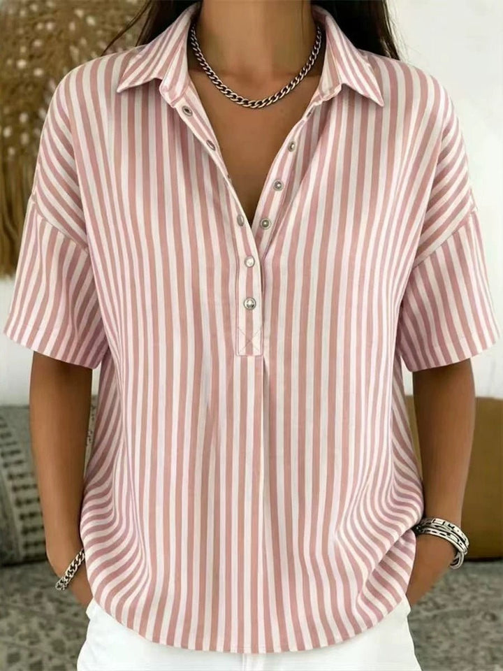 Kirra | Sportliche Polokragen Bluse