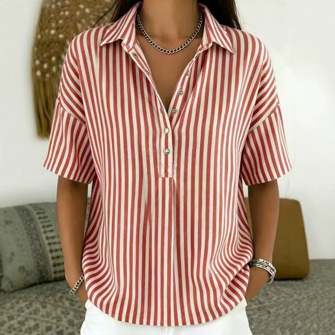 Kirra | Sportliche Polokragen Bluse