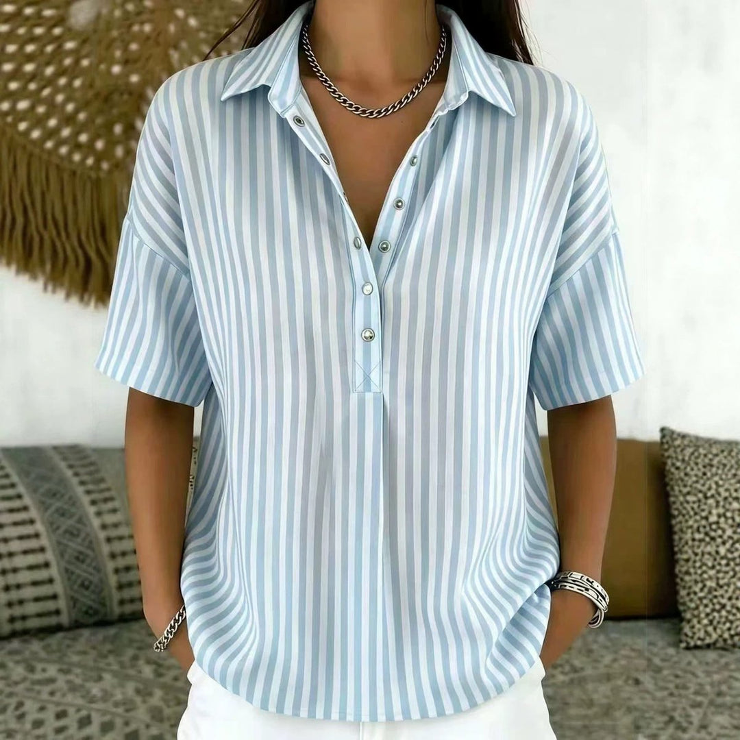Kirra | Sportliche Polokragen Bluse