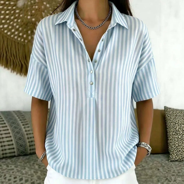 Kirra | Sportliche Polokragen Bluse