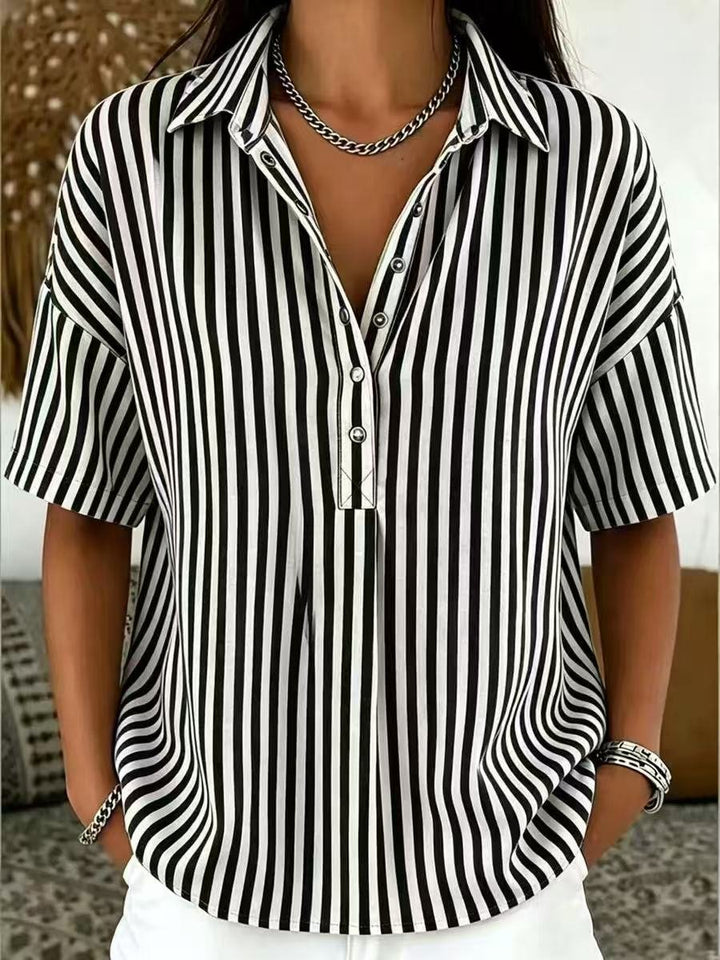 Kirra | Sportliche Polokragen Bluse