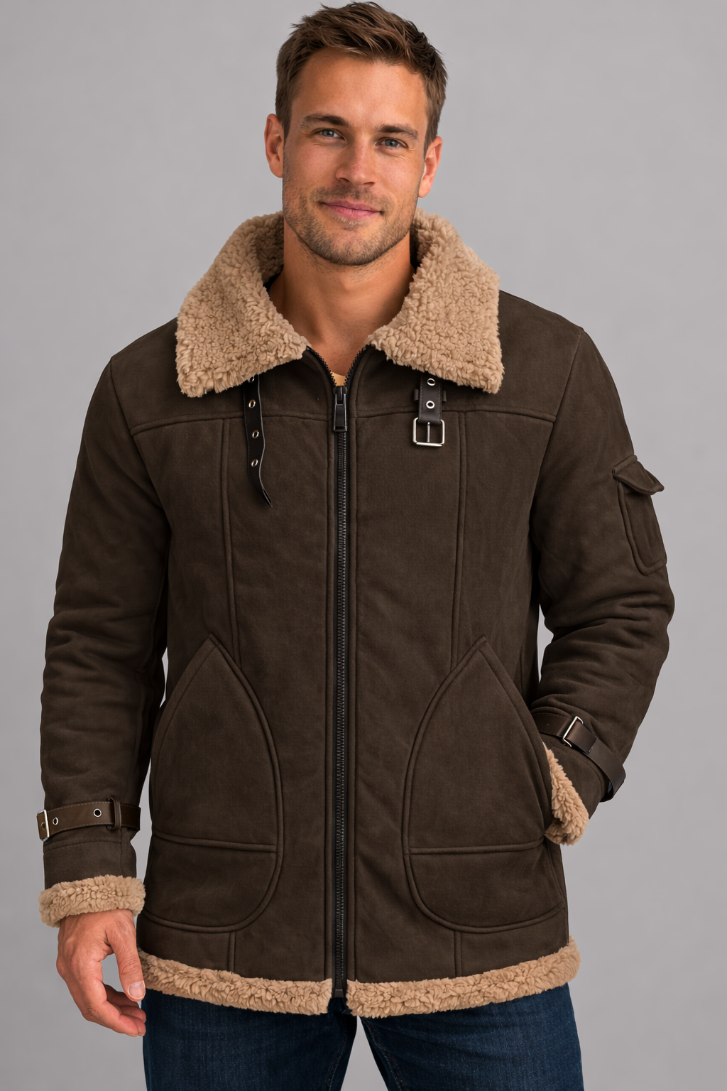 Konrad | Herren Klassische Fliegerjacke