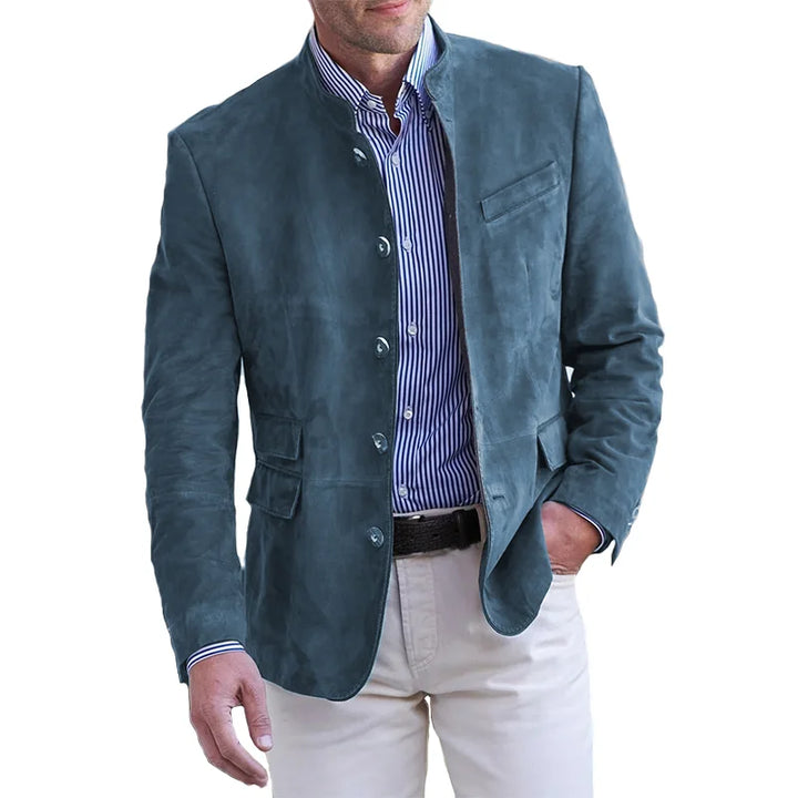 Konrad | Herren klassische Jacke mit Knopfverschluss
