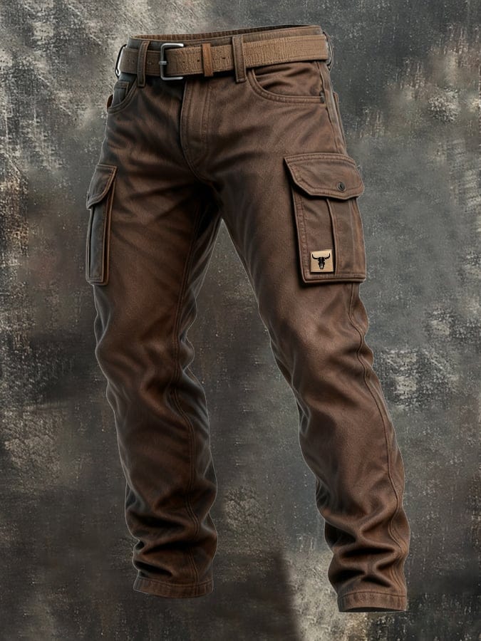 Kurt | Herren Cargohose Slim Fit mit Seitentaschen