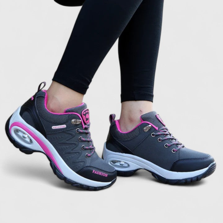 Laufschuhe Damen mit Flexiblem Schaft und Schnürung