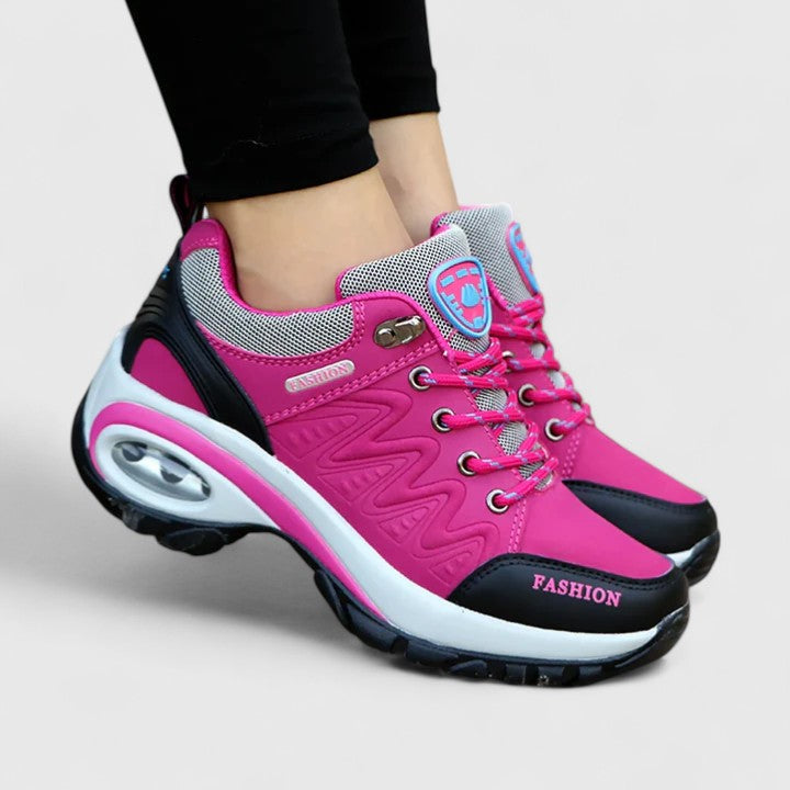 Laufschuhe Damen mit Flexiblem Schaft und Schnürung