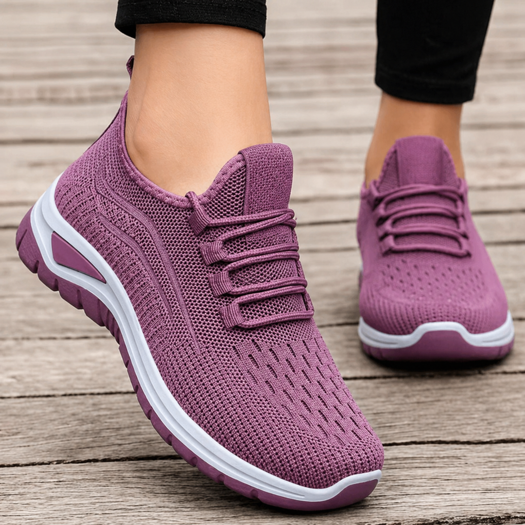 Laufschuhe Damen mit Gepolstertem Fußbett und Flexibler Sohle