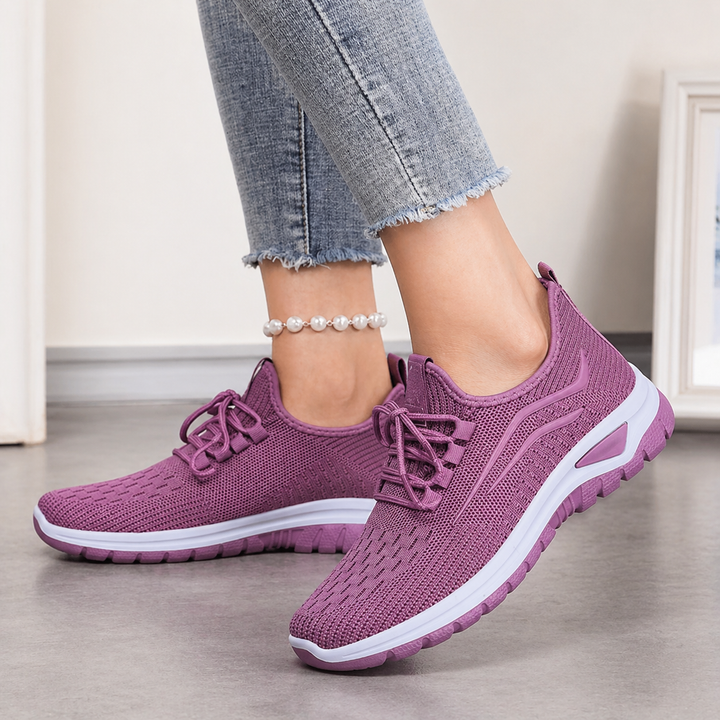 Laufschuhe Damen mit Gepolstertem Fußbett und Flexibler Sohle